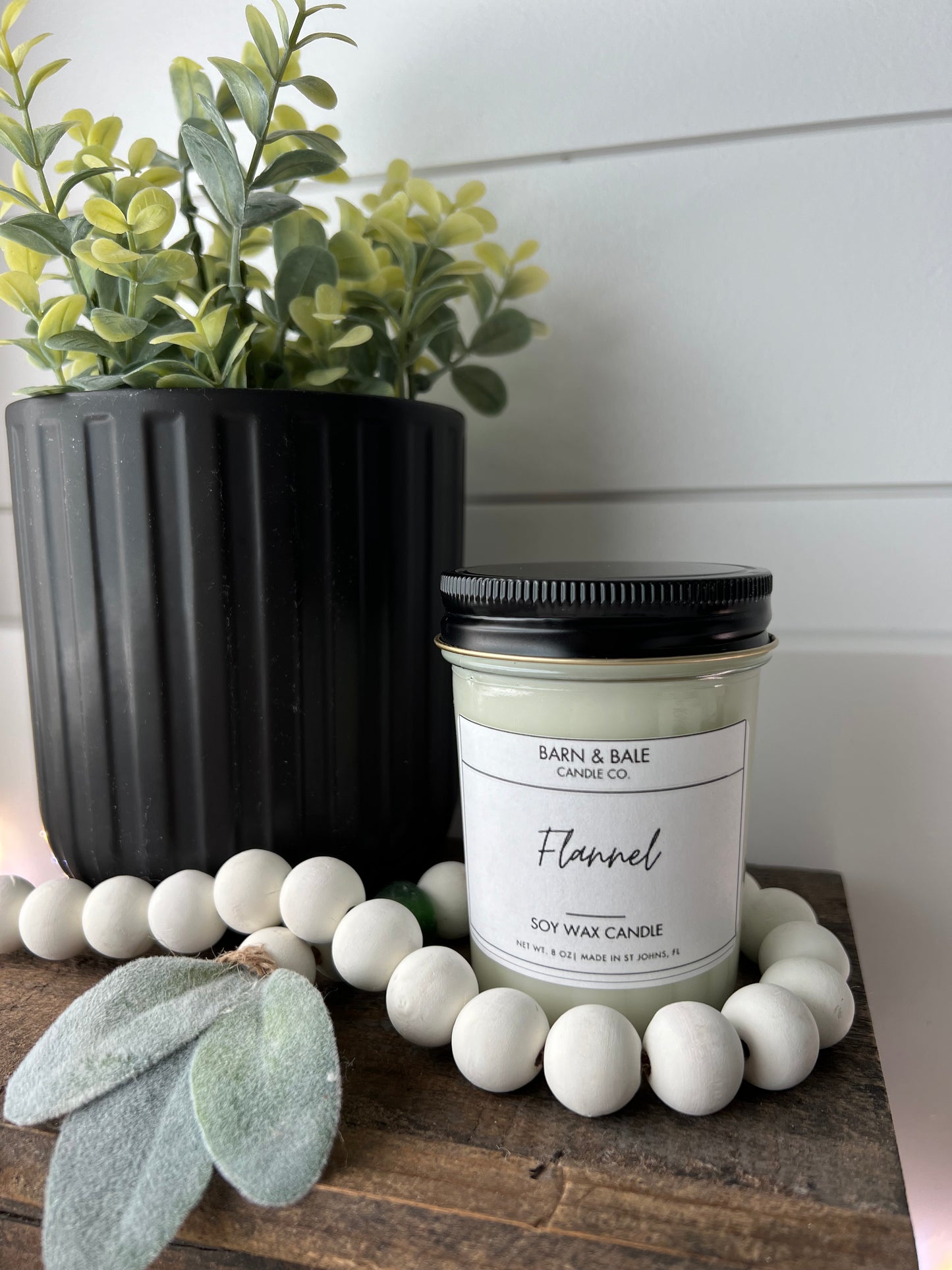 Flannel Candle