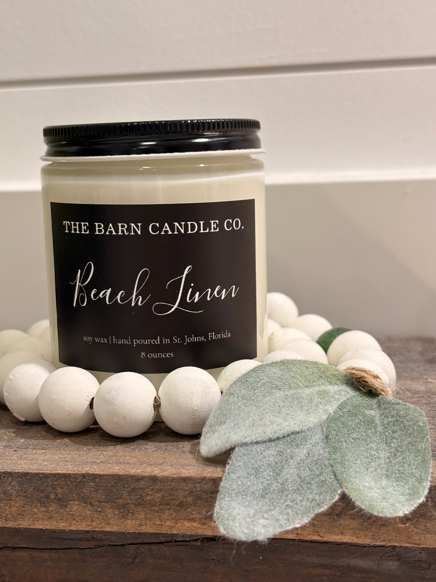 Beach Linen Candle
