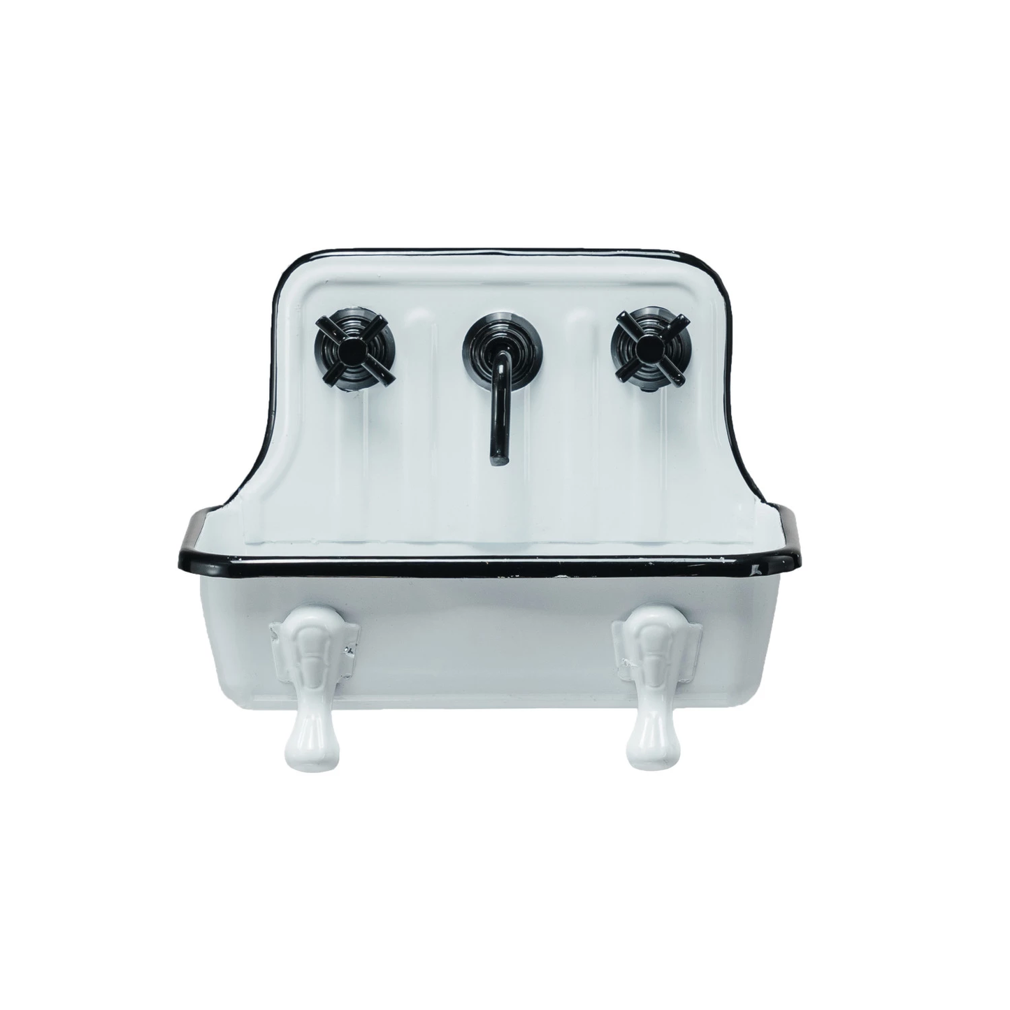 Sink Shape Soap Dish w/ Faucet