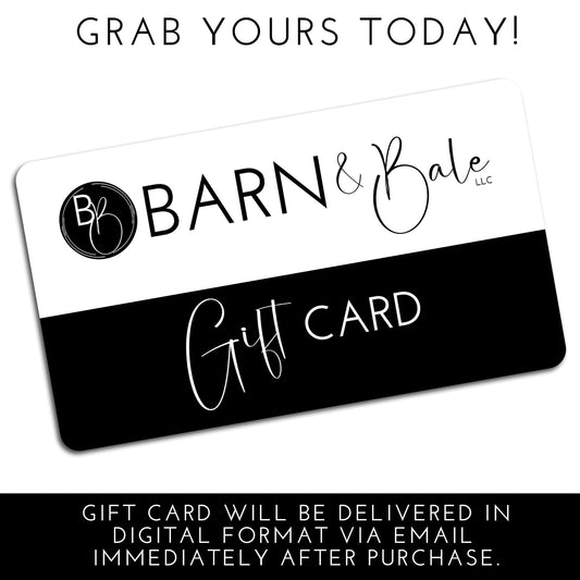 Barn & Bale Gift Card