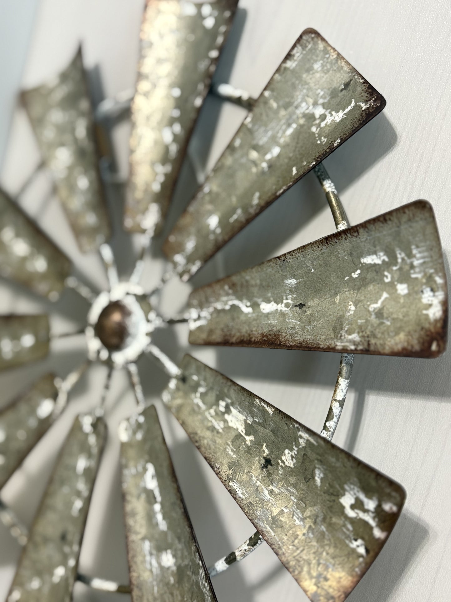 Farmhouse Wall Windmill Candle Holder