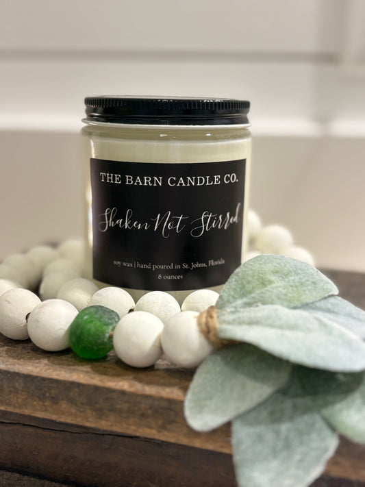 Shaken Not Stirred Candle