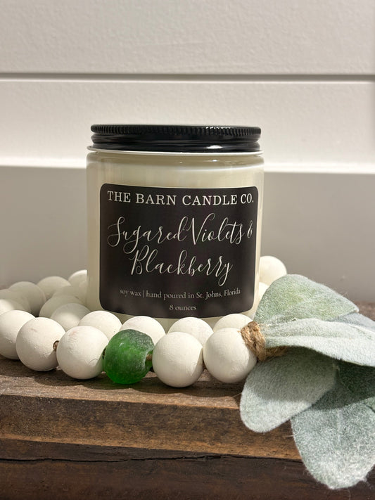 Sugared Violets & Blackberry Candle
