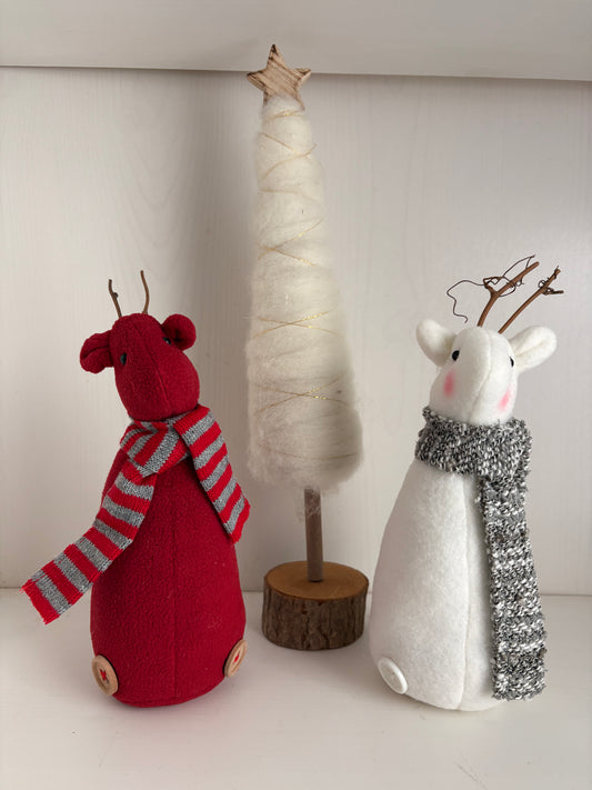 Reindeer with Scarf
