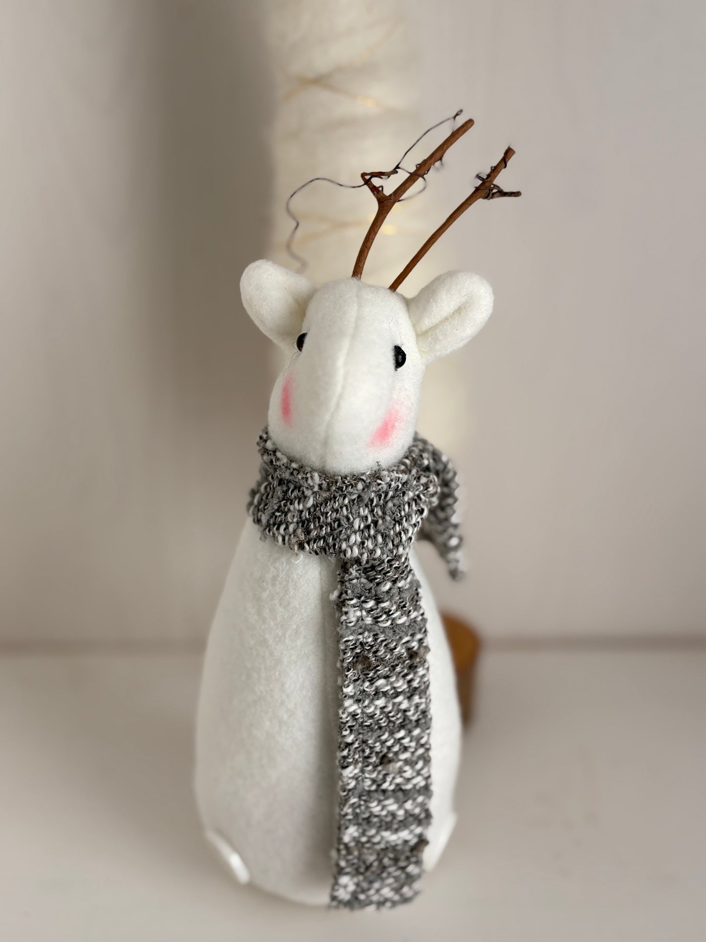 Reindeer with Scarf
