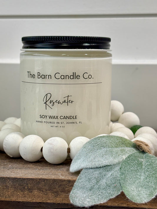 Rosewater Candle