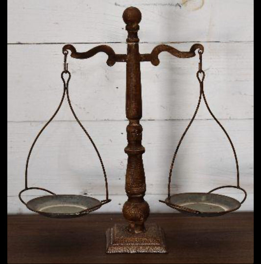 Rustic Tabletop Scale